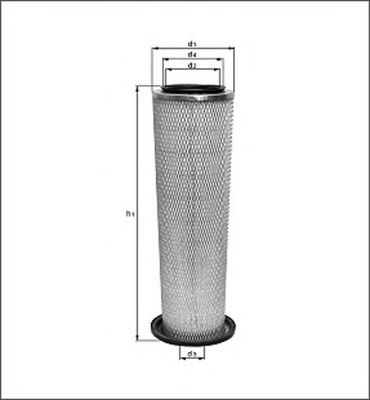 MAGNETI MARELLI 154065305700 -  Воздушный фильтр